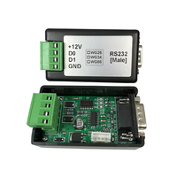 Convertidor de Escáner de Código de Barras con Transmisión de Datos Bidireccional Wiegand RS232 Tipo Macho, DC 9V-12V, Modelo WST-WG2RS232 para Control de Acceso a Puertas