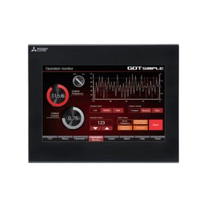 Pannello operatore HMI Mitsubishi Electric GOT Simple GS2110-WTBD-N GS21 - Product Image 1