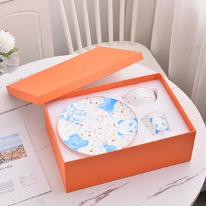 European Style High-End Bone China <b>Cup</b> Kit Animal Pattern Afternoon Tea Plate <b>and</b> Coffee <b>Cup</b> <b>Set</b> - Product Image 3