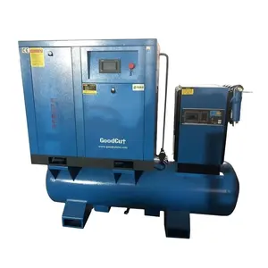 15kw Professional Industrial Integrated Screw Air Compressor With 350L Tank