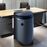 Diffuseur d'arômes intelligent mini portable en métal de luxe avec logo personnalisé, diffuseur d'huiles essentielles sans eau, type C/à piles, pour voiture