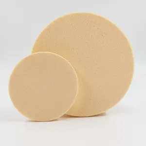 Cheap mini round foundation NR natural latex makeup Sponge powder puff for cosmetic or cleaning