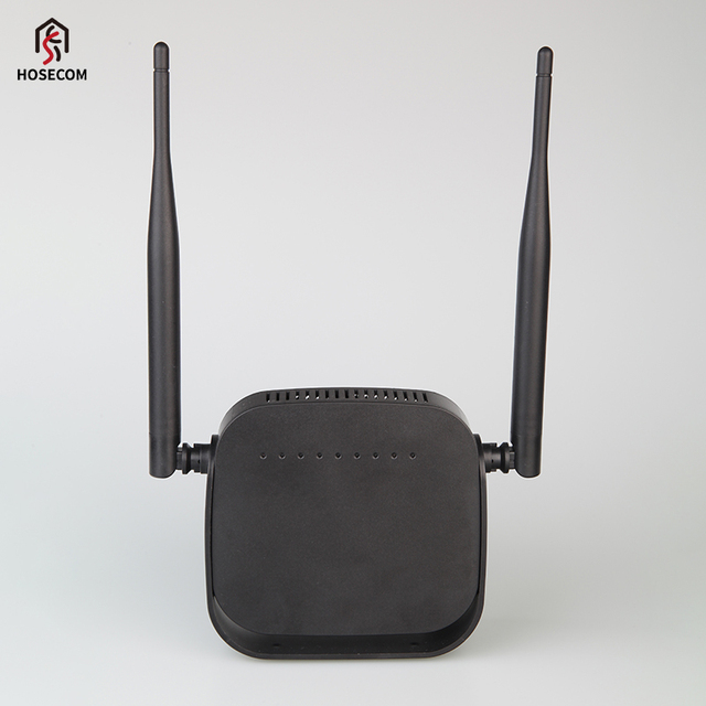 Hosecom 300Mbps ADSL Modem Router with 1* RJ11 4* FE LAN VoIP Support 2.4G WiFi for Home Use