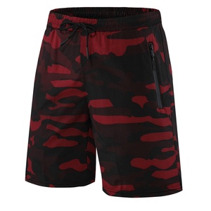 Shorts les plus vendus pour homme avec short de football en nylon avec cordon de serrage coloré, short de motard - Product Image 6