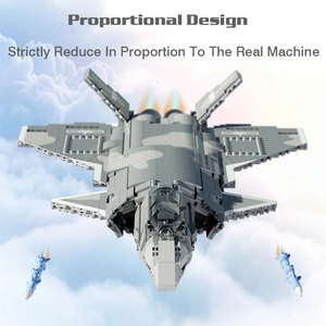 Khối Xây Dựng Loạt Vũ Khí Không Quân Công Nghệ Cao Mới Đồ Chơi Lắp Ráp Gạch F-20 Đồ Chơi Lắp Ráp Quà Tặng Sinh Nhật Cho Trẻ Em - Product Image 3