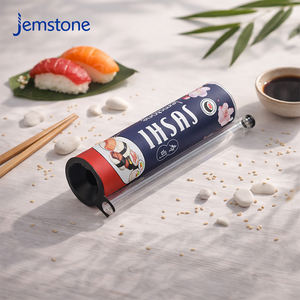 Tubo de Papel para Sushi Personalizado, Diseño Reciclable, Cilindro de Cartón Kraft de Grado Alimenticio, Caja de Embalaje, Contenedor - Product Image 6