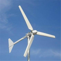 Éolienne à aimant permanent à axe horizontal de 3 kW de haute qualité, prix de gros usine, avec un diamètre de rotor de 3,99 m, sortie 96/220 V