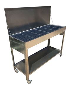 เตาย่างบาร์บีคิว,เตาถ่านสแตนเลสอเนกประสงค์ขนาดใหญ่พิเศษสำหรับงานพาณิชย์ - Product Image 4