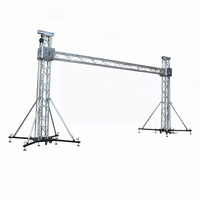 Système de treillis autoportant pour tours de levage de treillis, pour l'éclairage de scène, les écrans LED et les événements en plein air