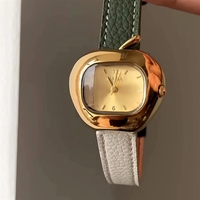 Montre de luxe pour femmes de forme pomme, nouvelle conception