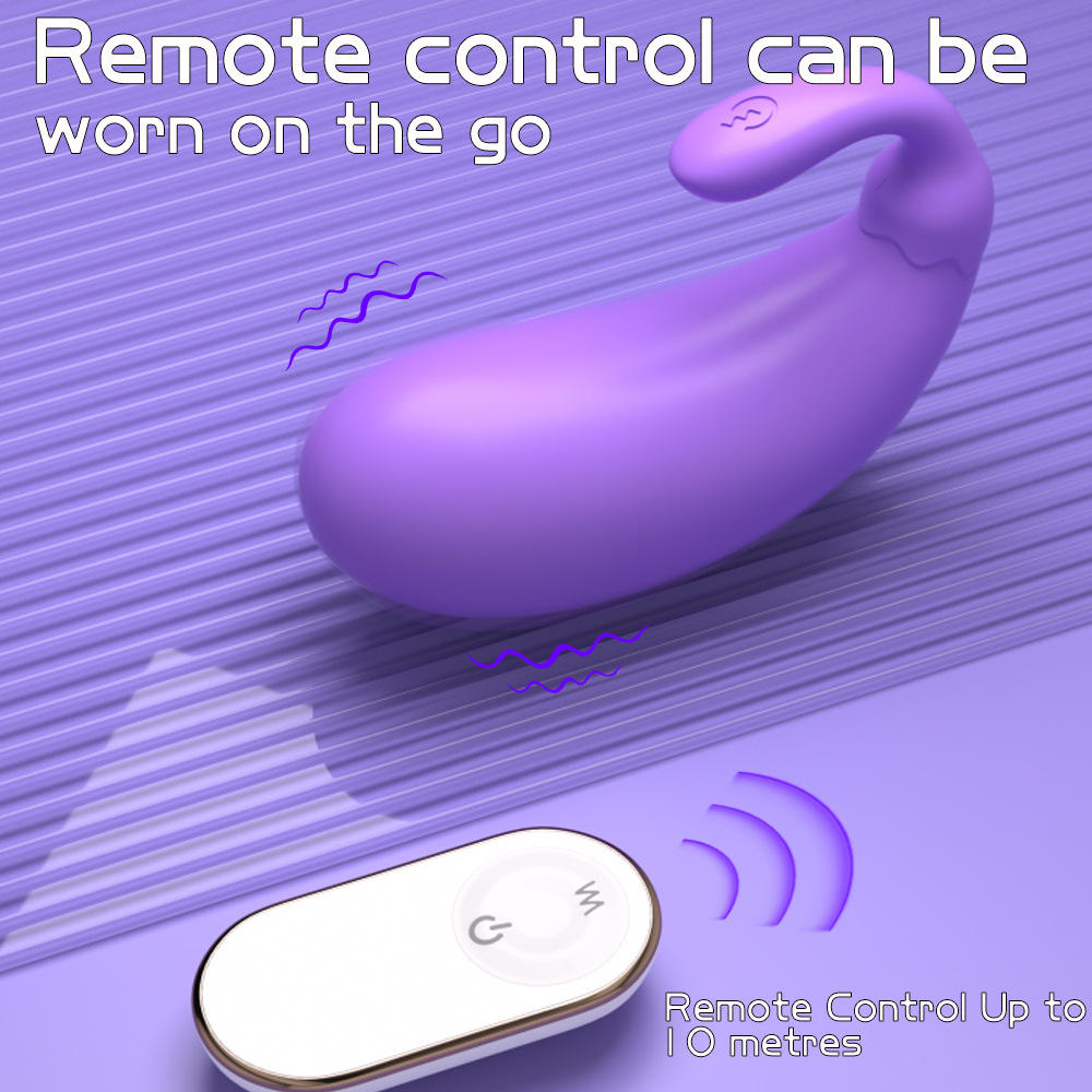 Platycodon Purple Wireless Remote Control Secret Wearable Dual Point
