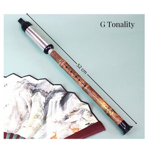 JELO tradicional chino hecho a mano de bambú Bawu F/G <span class=keywords><strong>flauta</strong></span> púrpura amargo <span class=keywords><strong>Dizi</strong></span> instrumento de viento de madera con bolsa Bawu MODELO DE Hy-BW-0231 - Product Image 3