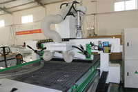 Routeur CNC 3 axes ATC 1325 de conception européenne avec moteur servo hybride et système de contrôle Syntec/RichAuto pour la découpe/gravure du bois et de l'acrylique