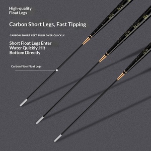Galleggiante da Pesca Super Sensibile per Fondo, a Risposta Rapida, con Gambo Corto e Corpo Lungo, per Tilapia e Carpa Crucian - Product Image 3