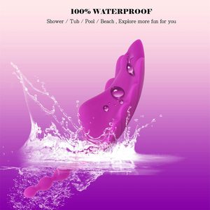 Jouets sexuels, vibrateur léger pour femmes, portable, 10 modes, télécommande, 31g, super silencieux, étanche, chargement USB, <span class=keywords><strong>Vibro</strong></span> - Product Image 5