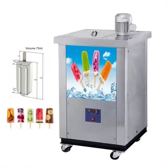 High quality commercial ice lolly machine popsicle ice cream making machine automatic popsicle maker machine