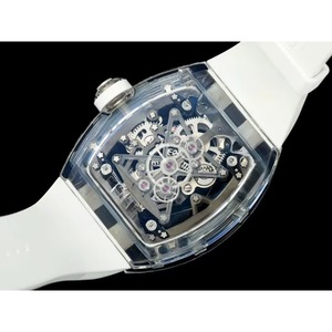 La montre mécanique automatique tourbillon squelettée de luxe la plus vendue avec boîtier en cristal 5602 pour hommes en 2026 - Product Image 5
