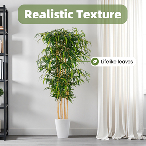 <span class=keywords><strong>Piante</strong></span> Artificiali di Bambù <span class=keywords><strong>in</strong></span> <span class=keywords><strong>Vaso</strong></span> Stile Nordico per Soggiorno, Hotel, Ufficio, Nuova Decorazione Paesaggistica <span class=keywords><strong>in</strong></span> Stile Cinese Resistente ai Raggi UV - Product Image 4