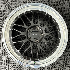 Jantes de voiture noires 5*112 5*114.3 5*120 18 19 20 21 pouces, jantes sport forgées à profil profond pour <span class=keywords><strong>BBS</strong></span> LM <span class=keywords><strong>BMW</strong></span> <span class=keywords><strong>E36</strong></span> E39 E46 E60 E90 E92 - Product Image 4