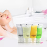 Produits de toilette jetables bon marché pour hôtel, mini-shampoing et gel douche pour hôtel, vente chaude