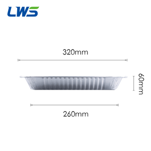 Barquettes en <span class=keywords><strong>aluminium</strong></span> jetables robustes 9x13 pouces, lot de 25 ou 30, pour cuisson et service de buffet - Product Image 6