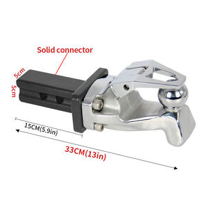 Enganche de <span class=keywords><strong>remolque</strong></span> de 2 pulgadas, <span class=keywords><strong>remolque</strong></span> de coche, nuevo tipo, <span class=keywords><strong>gancho</strong></span> de <span class=keywords><strong>remolque</strong></span> de acero, conector extraíble de 5x5cm, Bola de enganche, accesorios para coche - Product Image 4