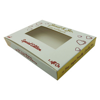 Emballage de boîte imprimé avec logo personnalisé Petite boîte simple moins chère Boîte en carton blanche avec CMJN