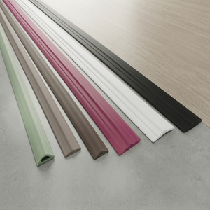 Perfil de PVC Rígido de Primera Calidad para Cubrir Juntas Decorativas Taj Patti, para Paneles de Pared, Techos, Muebles, Decoración de Interiores, Personalizado - Product Image 1