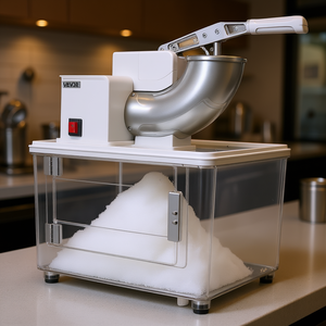 Machine à glace pilée électrique commerciale Vevor 661 lbs/h, fonctionnement manuel, pour usage professionnel - Product Image 2