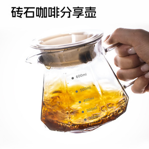 Cafetera de goteo L-Beans Obsidian Diamond, de vidrio de borosilicato de alta resistencia, resistente al calor hasta 120°C, para preparación de café por goteo. - Product Image 3