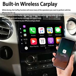 Autoradio 2 Din 128 Go Android 13 avec écran tactile, lecteur multimédia vidéo pour Ford Expedition 2014, GPS, stéréo, Carplay, unité principale - Product Image 4