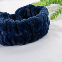 Nouveau Joli Bandeau en Velours Couleur Unie pour Filles, Nœud Doux et Protecteur pour Cheveux d'Enfants