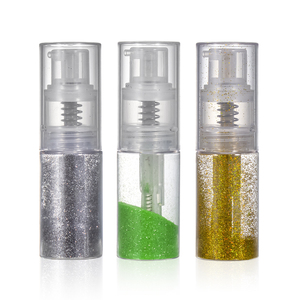 Botella de polvo rellenable vacía, espray cosmético con purpurina para pelo o uñas - Product Image 6