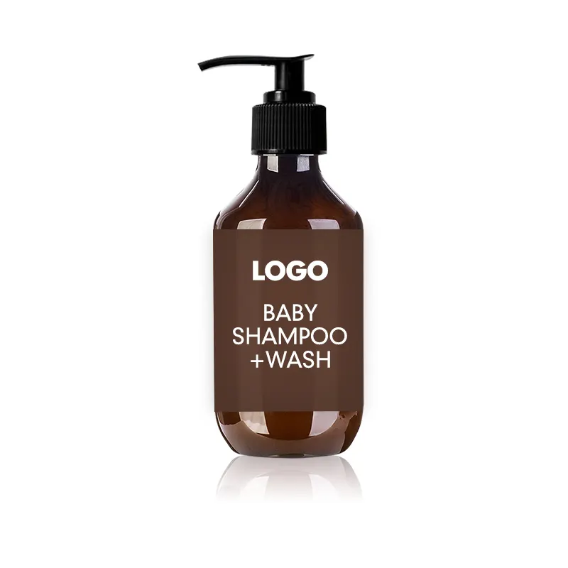 Oem Bestseller vegane Baby Haarpflege Shampoo schwarzes Haar Private Label Bio lockiges Haar Baby Wash Shampoo Großhandel