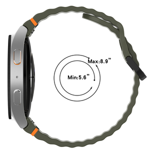 Enjoy Pretty Quick Fit Sport Band Correa de reloj de silicona ajustable para Samsung Galaxy Watch 7/ 6 Classic /5 /4/5 Pro/watch FE - Product Image 2