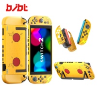 Casing Pelindung BJBT Lightning God Pi Kawaii untuk Nintendo Switch 2 1 OLED, Hard PC Pengganti Cover Housing Shell