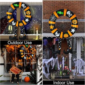 Guirnalda Inflable de Bruja de Halloween con Patas, Decoración para Exteriores, Material de PVC, Tamaño Grande - Product Image 3
