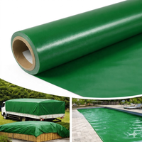 Bâche en PVC enduit imperméable, tissée et résistante aux déchirures, pour couvertures de camions et transport de marchandises en extérieur