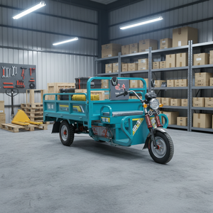 Triciclo Elettrico a Tre Porte di Alta Qualità 1500W 2.2M con Carrozzeria Aperta per Adulti, Uso Cargo, Carico Utile 400kg+, Autonomia 70-90km - Product Image 1