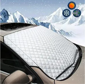 Xe Tuyết Shade Ice Protector Visor Sun Shade Front Rear Kính Chắn Gió Che Shields Xe Kính Chắn Gió Bìa Cho Tuyết