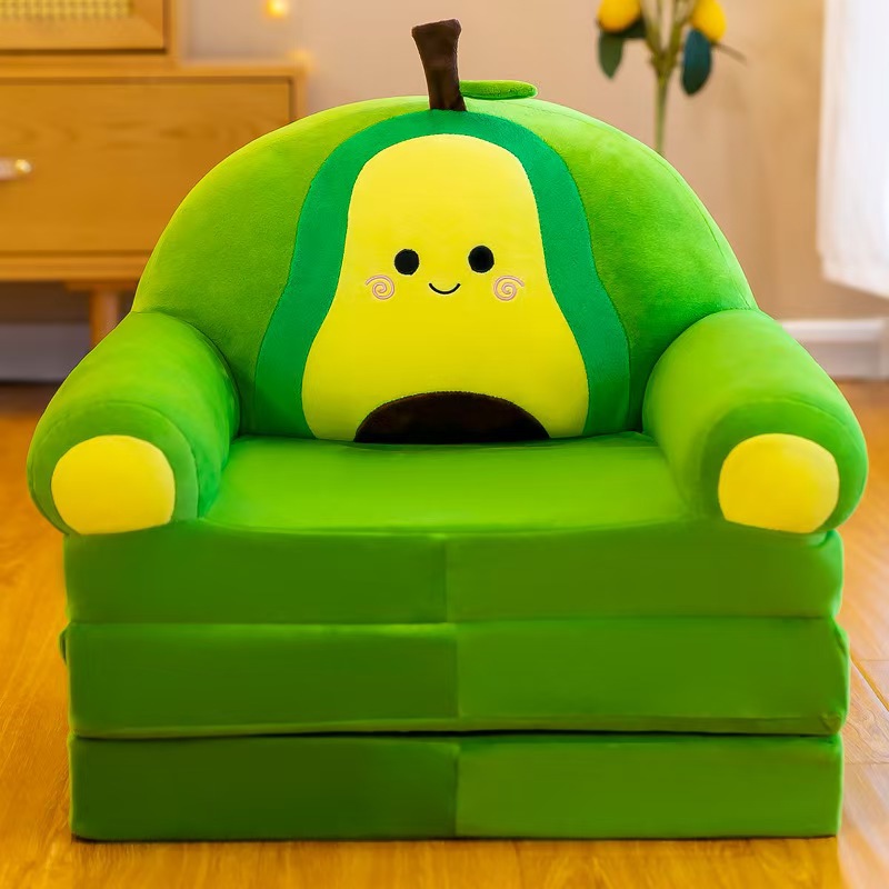 Green avacoda plush cushion