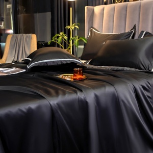 Lenzuola 100% Pura Seta di Lusso Set di Biancheria da Letto in Pura Seta di Gelso Cinese 100% Personalizzazione Accettata - Product Image 1