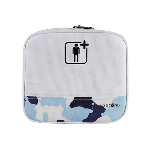 Trousse de premiers secours portable en nylon, mini, avec fermeture éclair, pour la formation, dispositif médical sauvageur - Product Image 6