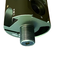 Corps de vanne anti-explosion usiné CNC en aluminium, boîtier de vanne de charge d'air pour réservoir de gaz haute pression 0,01-0,05 mm