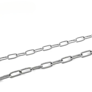 Chaîne en acier allié soudé G80 pour chaîne de convoyeur de minerai noir de mine de charbon - Product Image 1