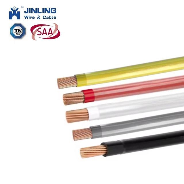 Copper Electrical Wire 8AWG 10AWG 12AWG 14AWG PVC Insulation Nylon Sheathed Electric Cable Thhn