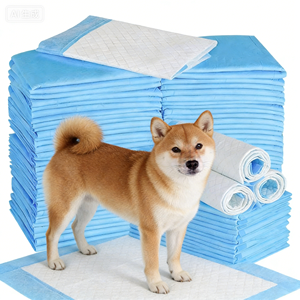 Tapis d'entraînement pour animaux de compagnie à haute absorption, jetables, pour appartement et maison, imperméables, antidérapants, éliminateurs d'odeurs, 6 couches - Product Image 1
