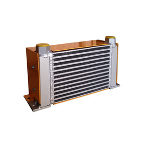 Ah0608tl Hydraulic Oil Radiator 410x210x125mm Air Cooled <b>Cooler</b> For Hydraulic Systems - Product Image 1