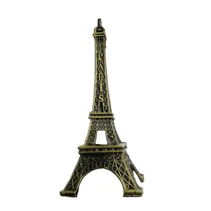WD उच्च गुणवत्ता धातु पेरिस टॉवर पर्यटक स्मारिका रेफ्रिजरेटर चुंबक, 3D कस्टम टिनप्लेट रचनात्मक फ्रिज चुंबक