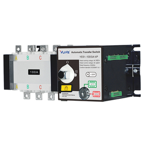 Commutateur de transfert automatique <span class=keywords><strong>triphasé</strong></span> de type PC YES1-250GA 250A à 1000A pour applications industrielles et utilitaires - Product Image 1